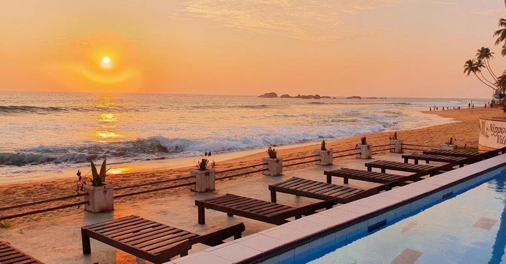 Ap Nippon Beach Hikkaduwa Eksteriør bilde